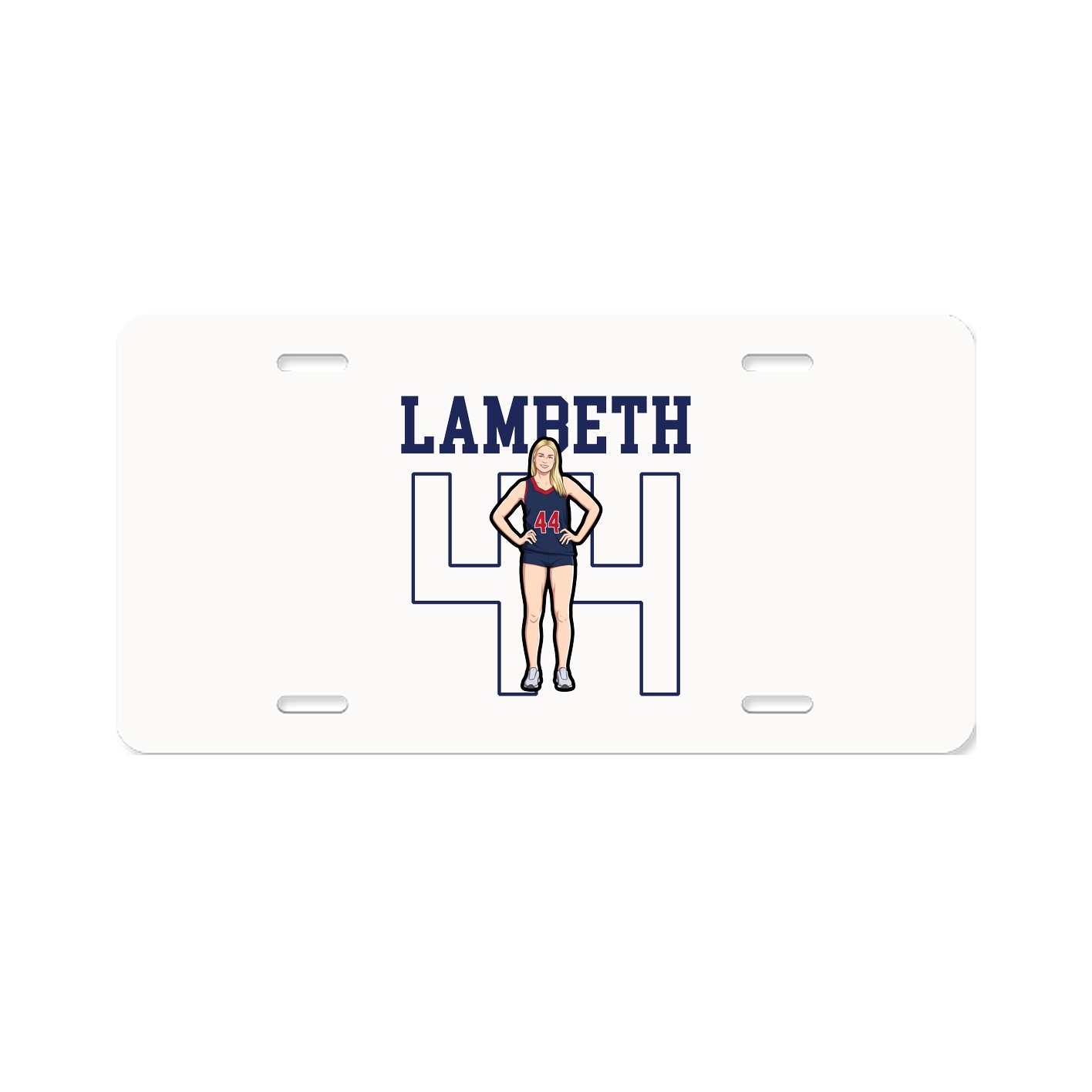 License Plate — Shirsey in Classic