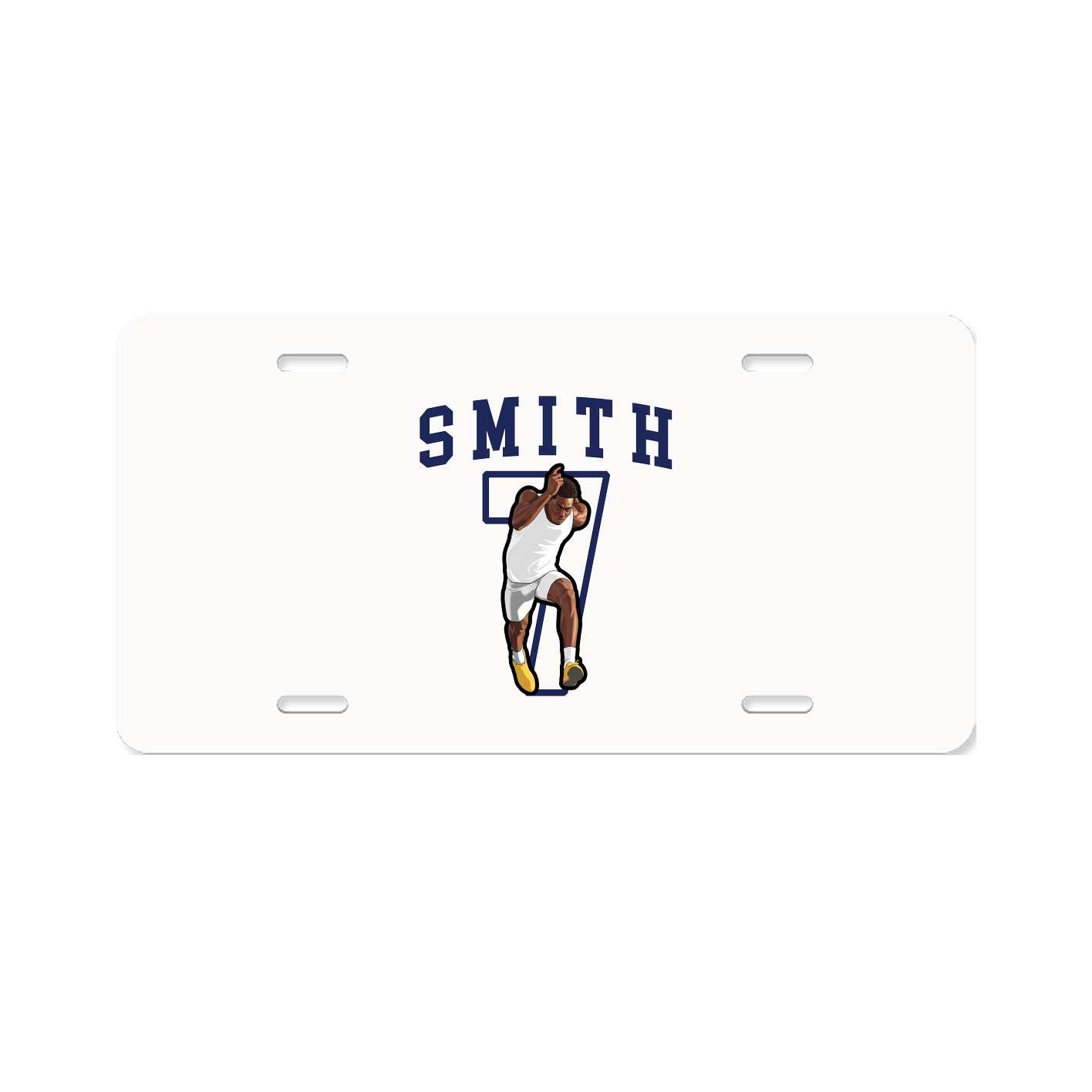 Aluminum License Plate