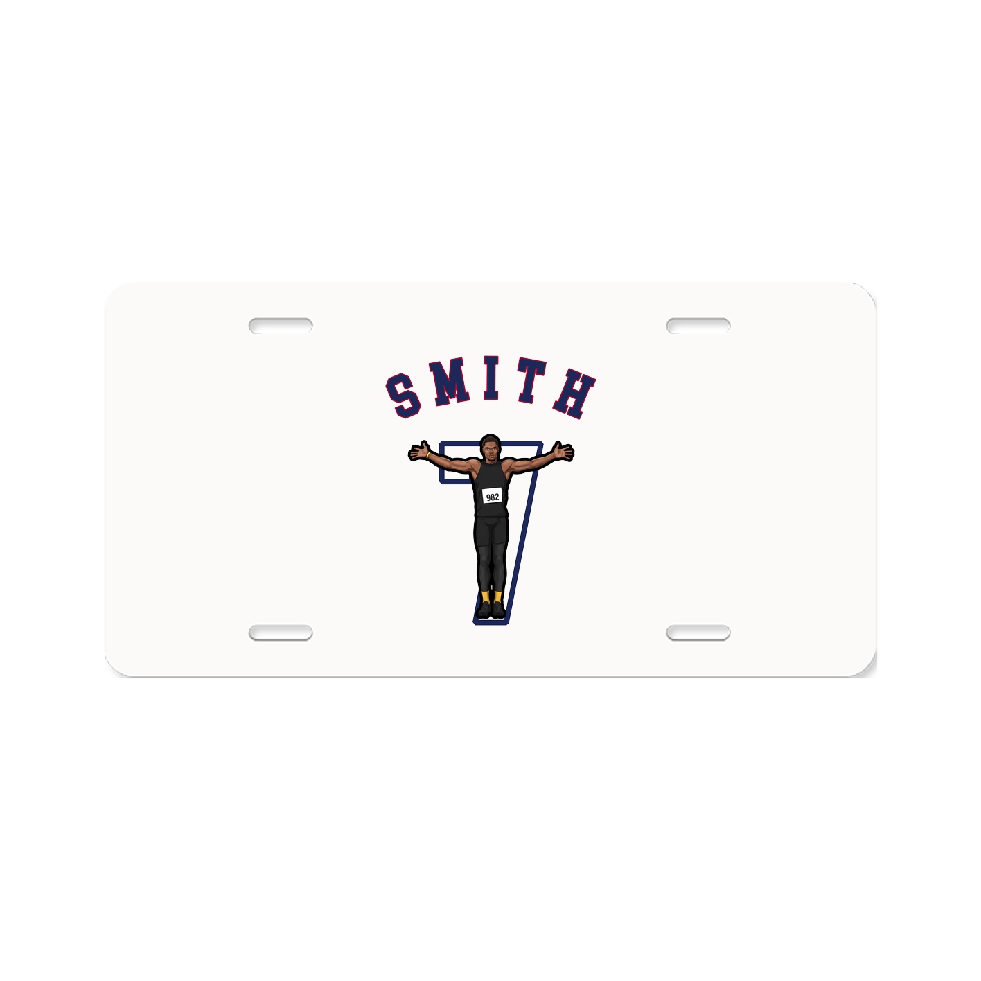 License Plate — Shirsey Arch in Classic