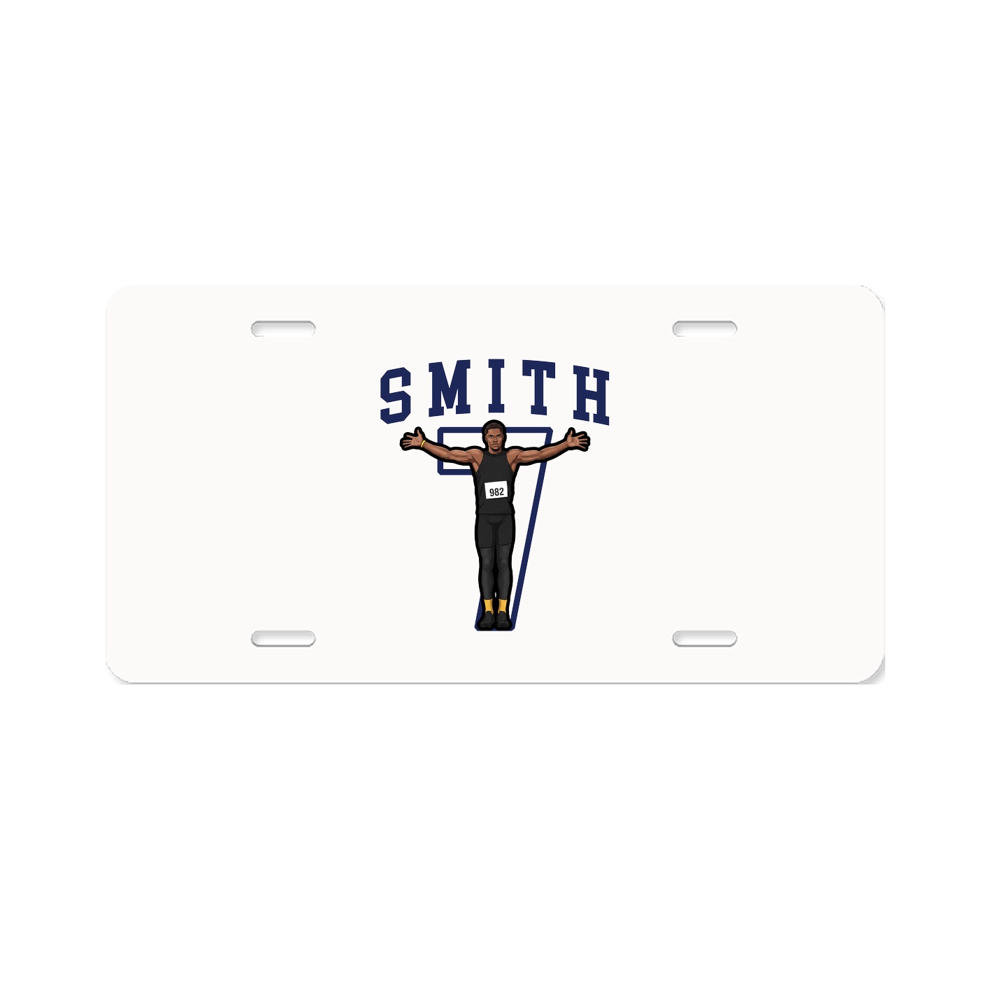 Aluminum License Plate