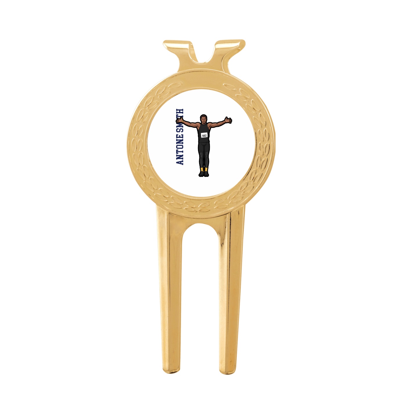Divot Tool with Ball Marker — Name Vertical in Classic