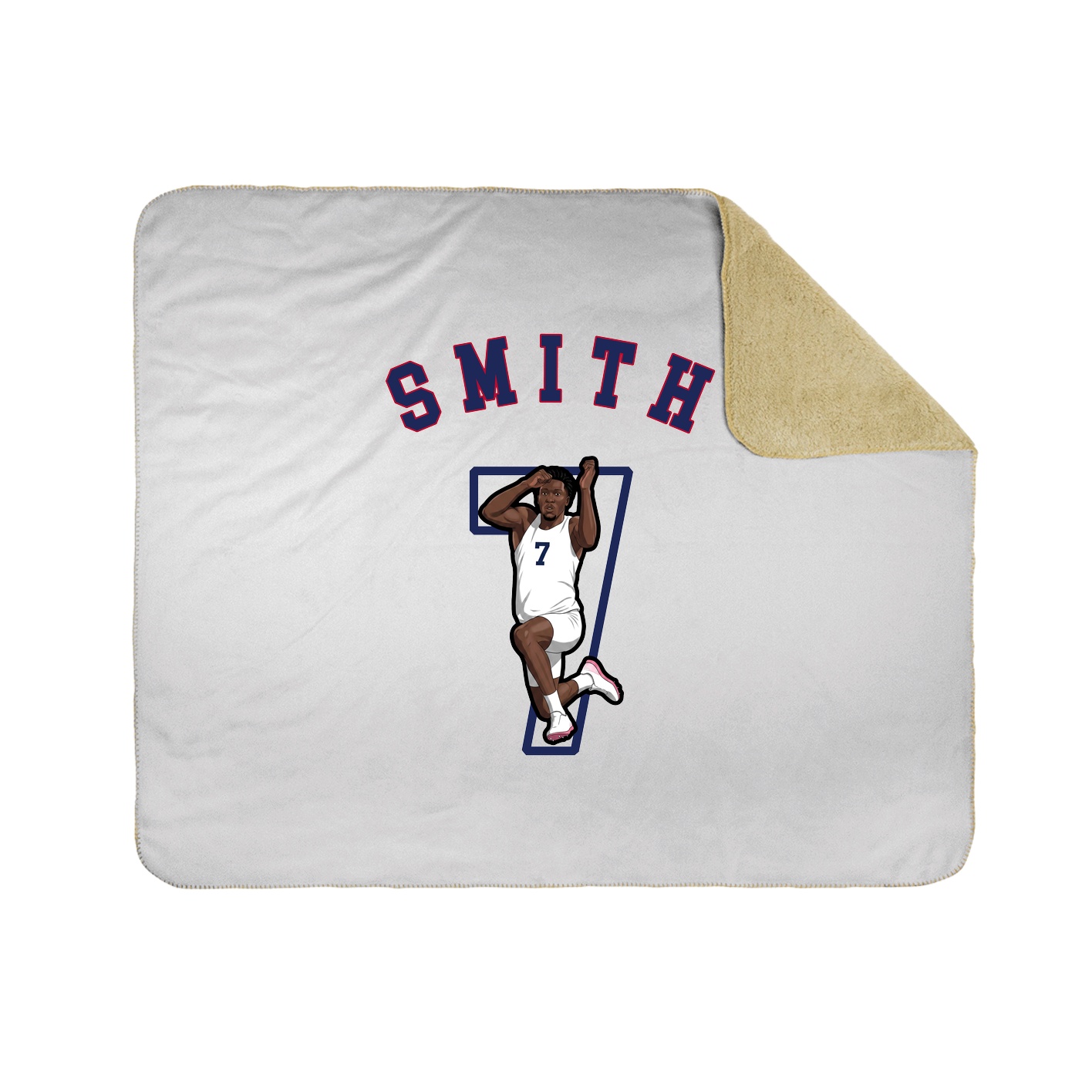 Throw Blanket — Shirsey Arch in White