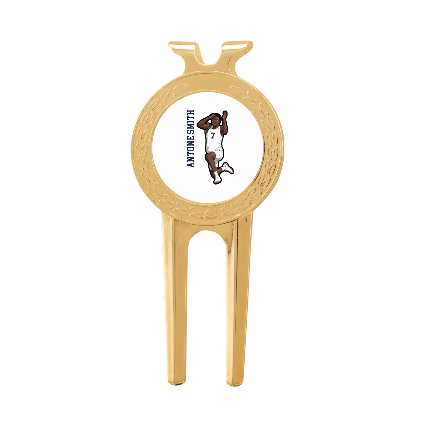 Divot Tool with Ball Marker — Name Vertical in Classic
