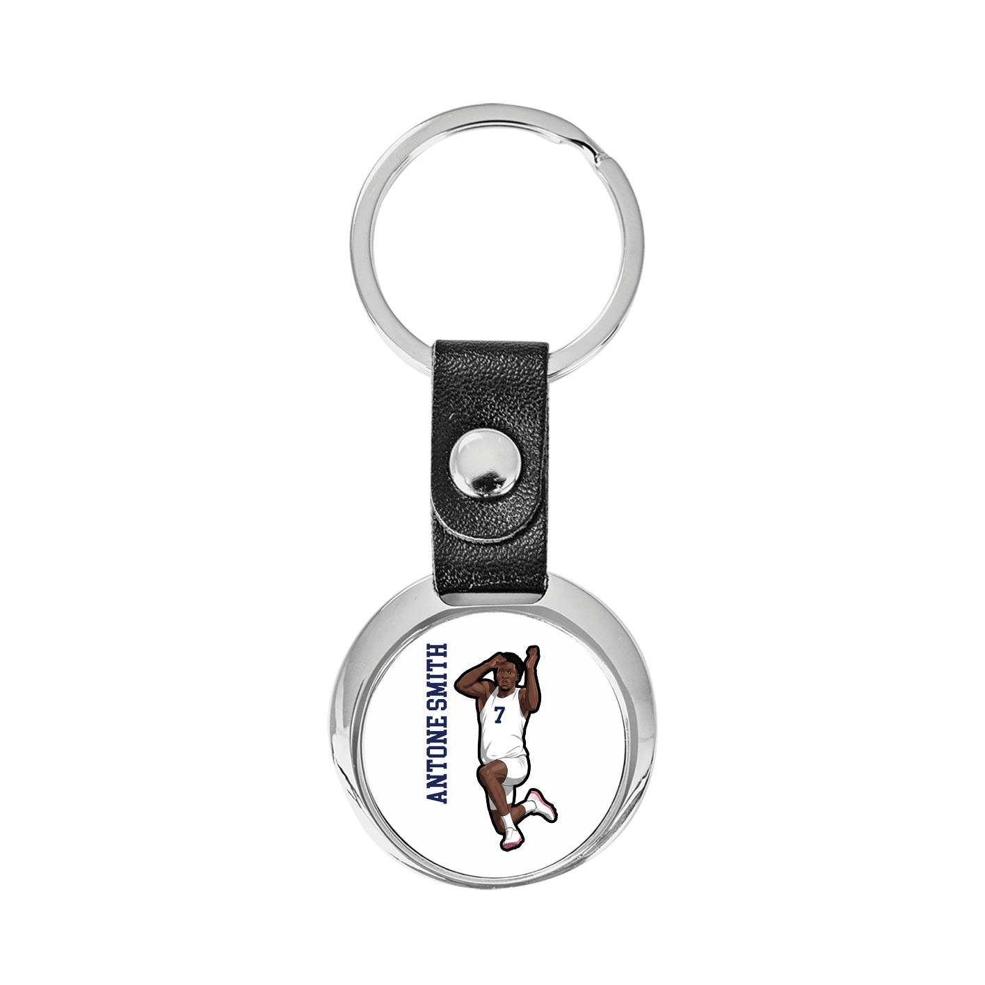 Key Chain — Name Vertical in Classic
