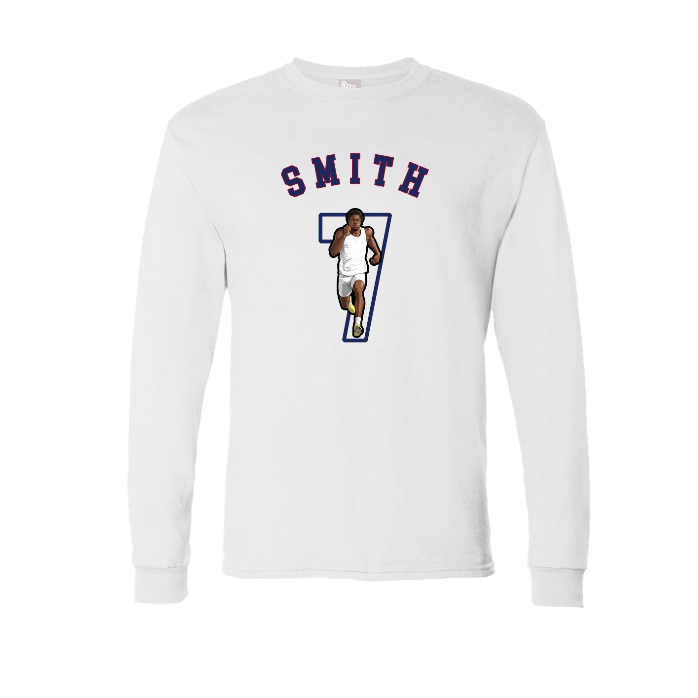 Long Sleeve Tee — Shirsey Arch in White