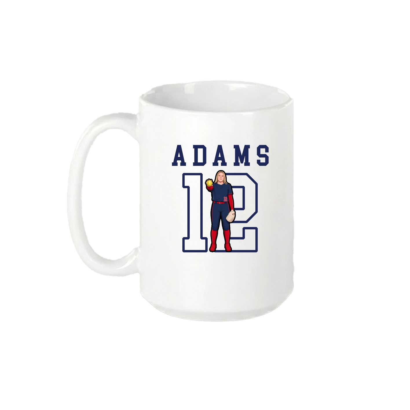15oz Coffee Mug — Shirsey in White