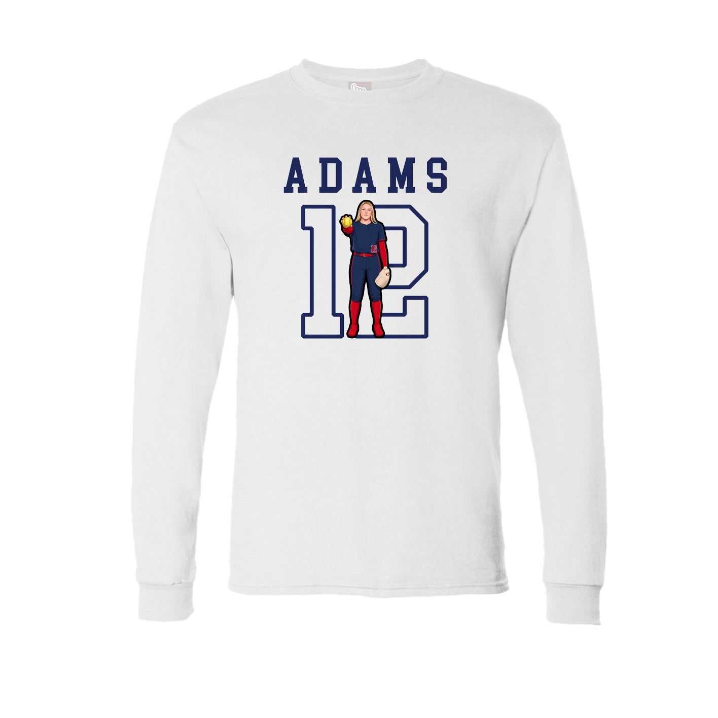 Long Sleeve Tee — Shirsey in White