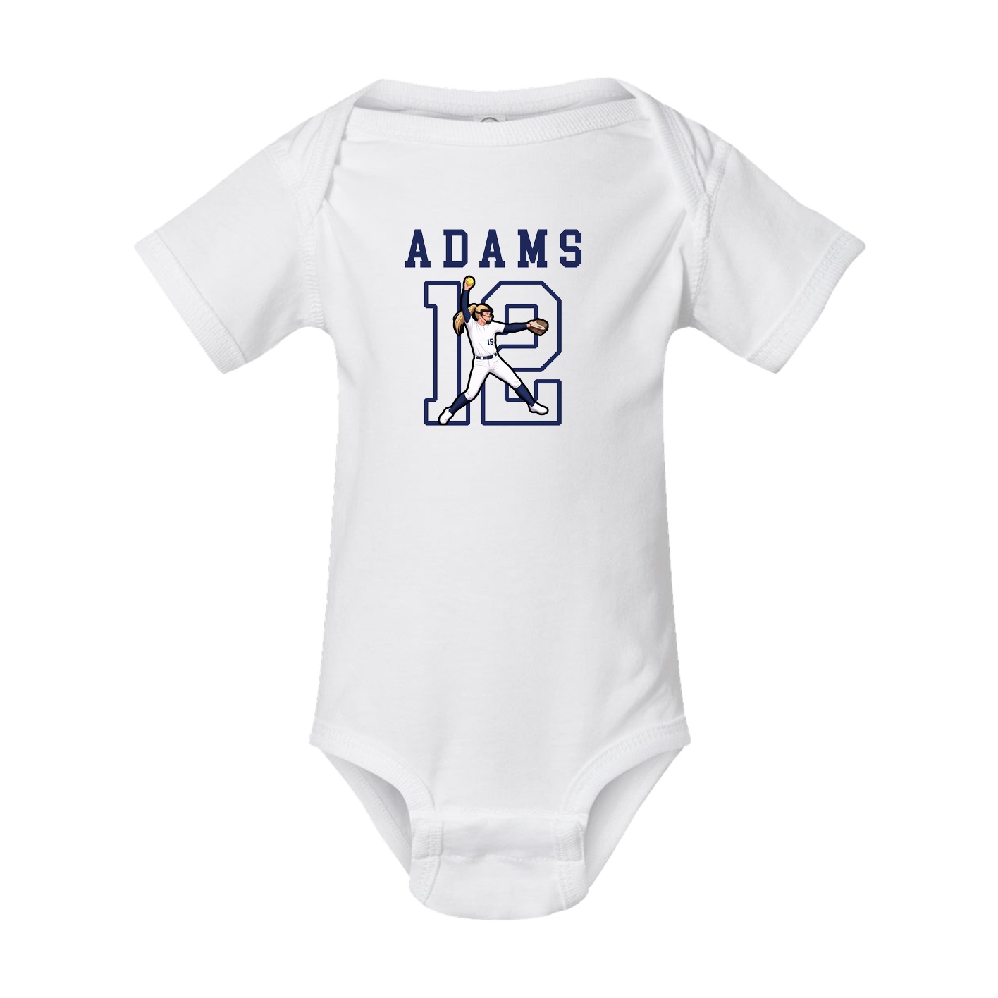 Baby Onesie — Shirsey in White