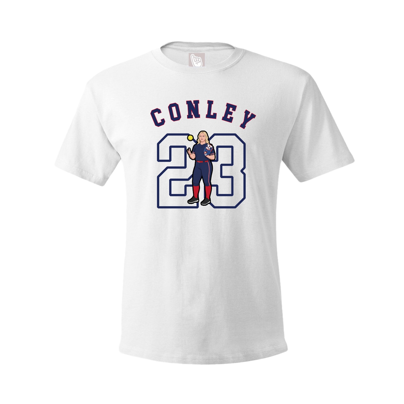 Tee — Shirsey Arch in White