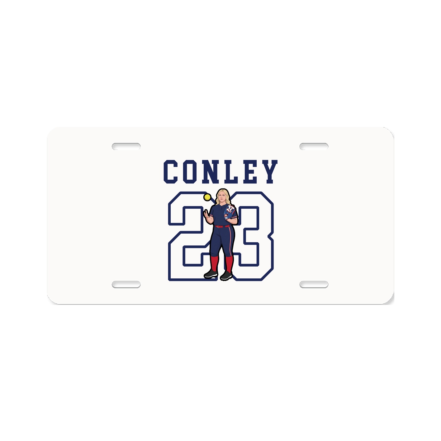 License Plate — Shirsey in Classic