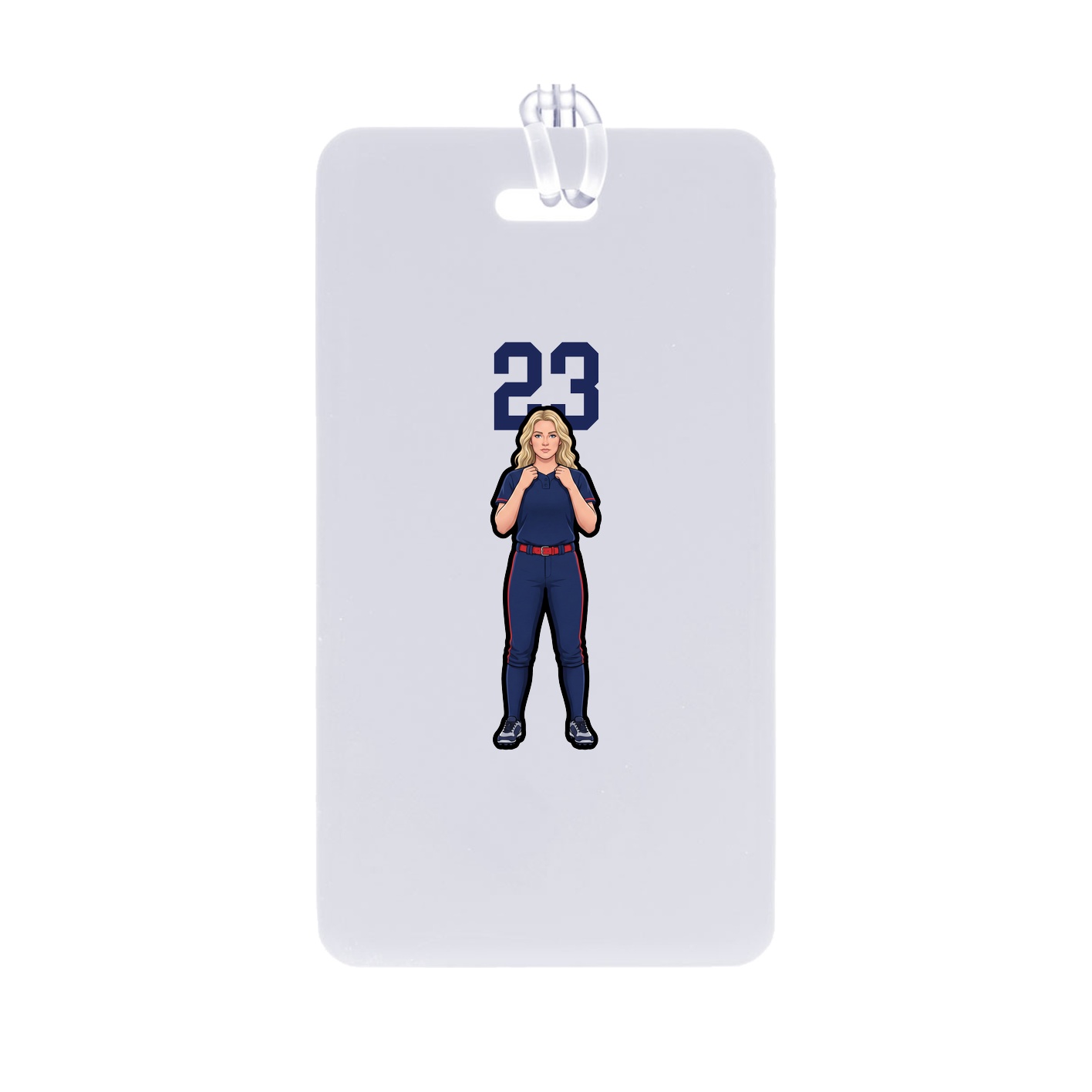 Bag Tag — Number Top in Classic