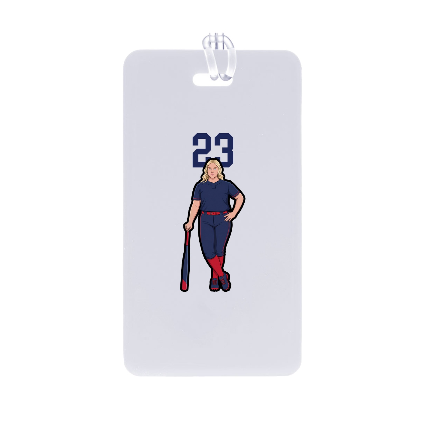 Bag Tag — Number Top in Classic