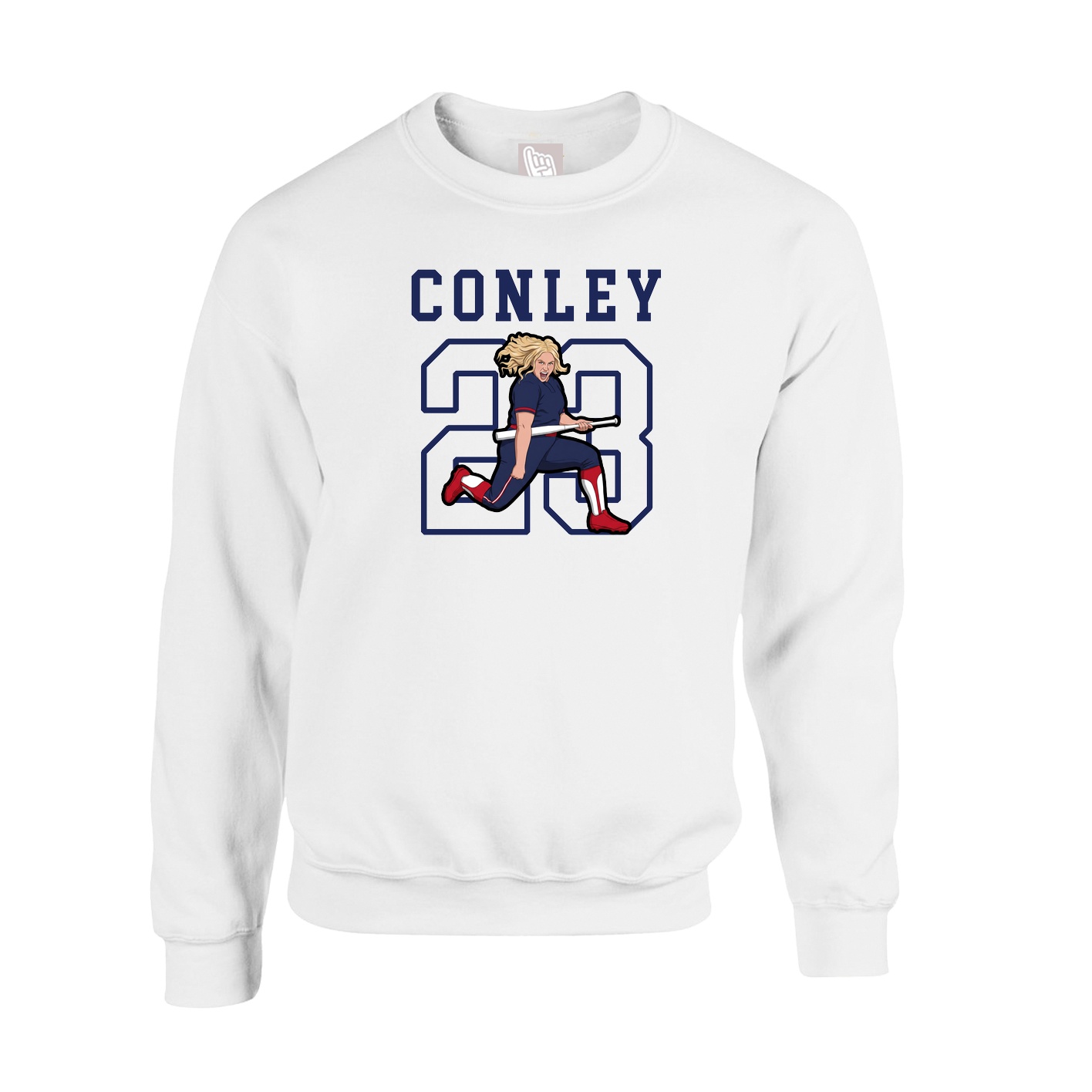 Fleece Crew — Shirsey in White