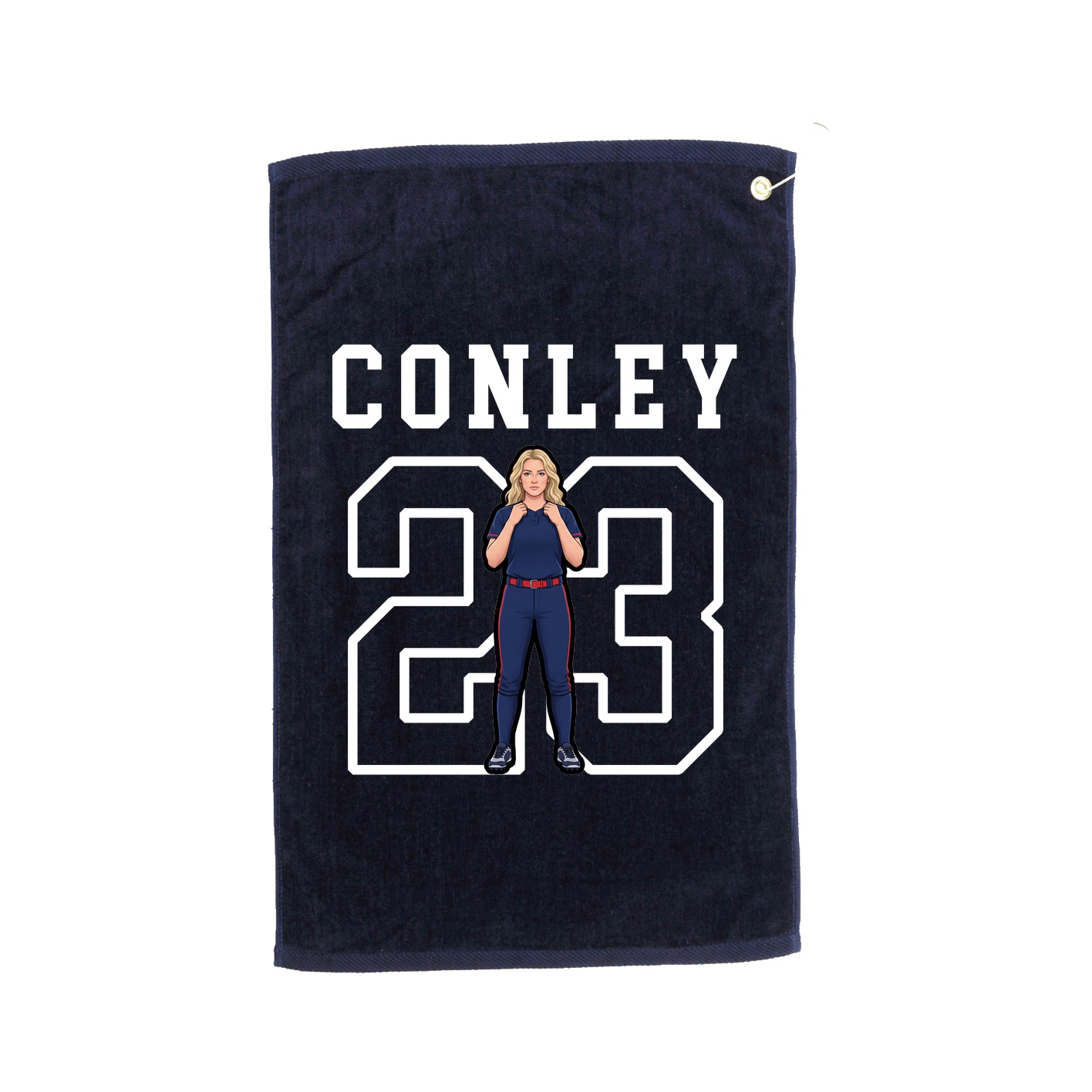Golf Towel — Shirsey in Navy