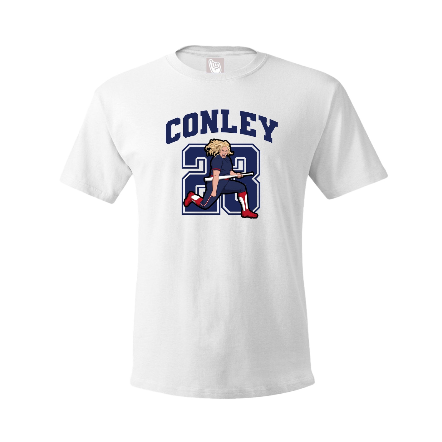 Tee — Number in White