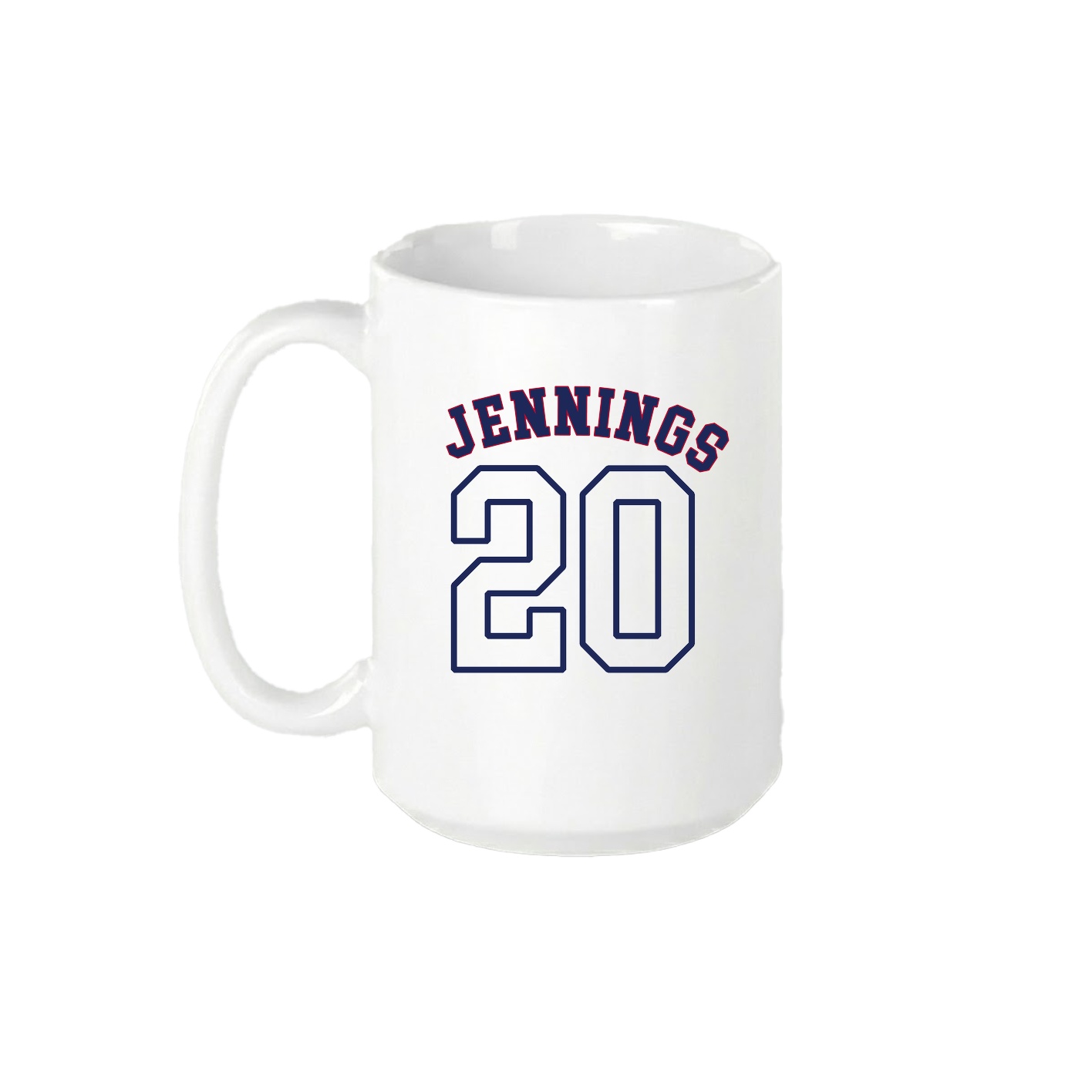 15oz Coffee Mug — Shirsey Arch in White