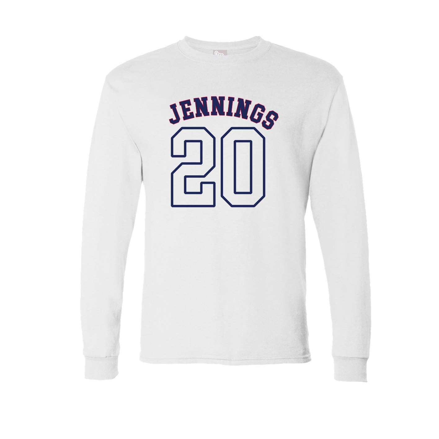 Long Sleeve Tee — Shirsey Arch in White