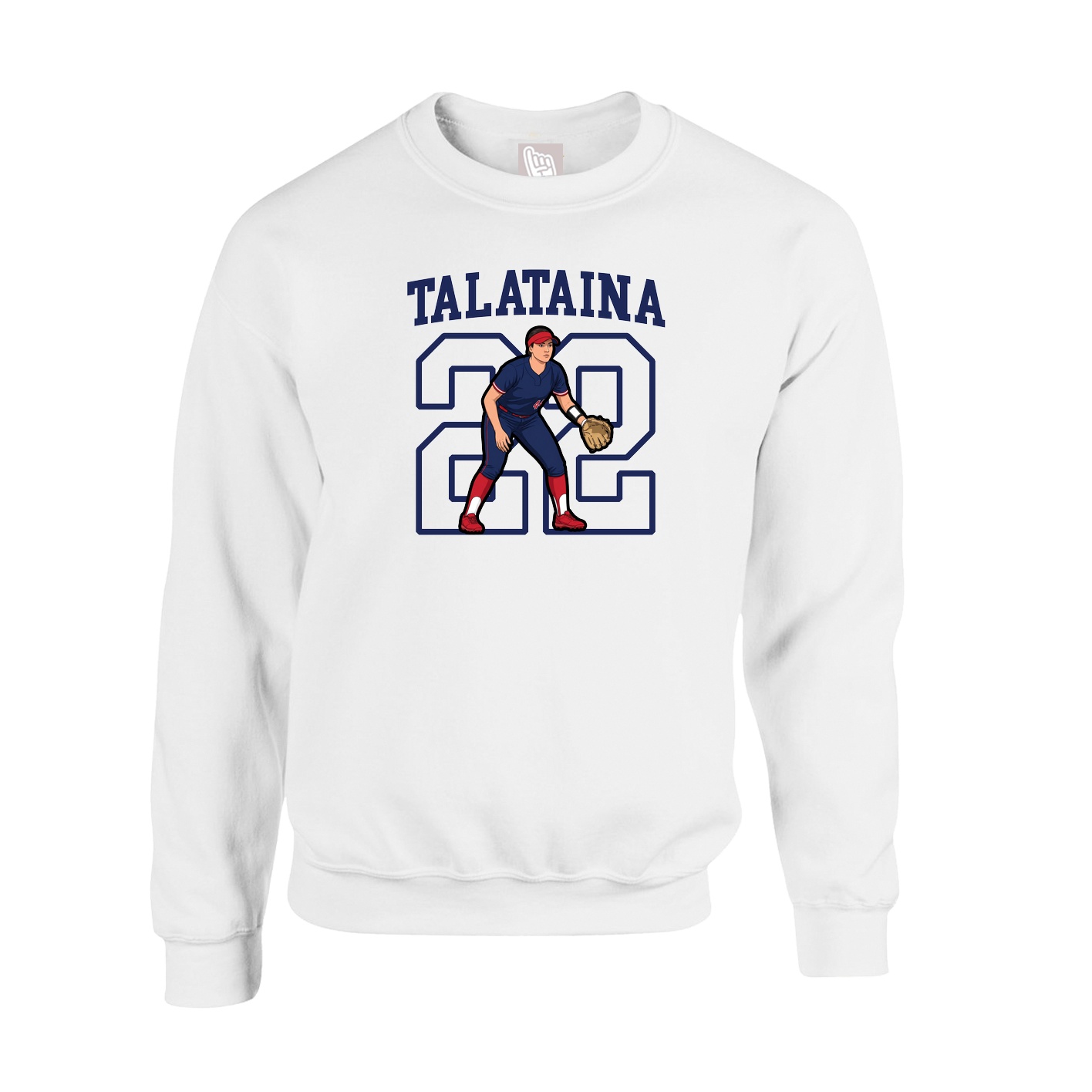 Fleece Crew — Shirsey in White