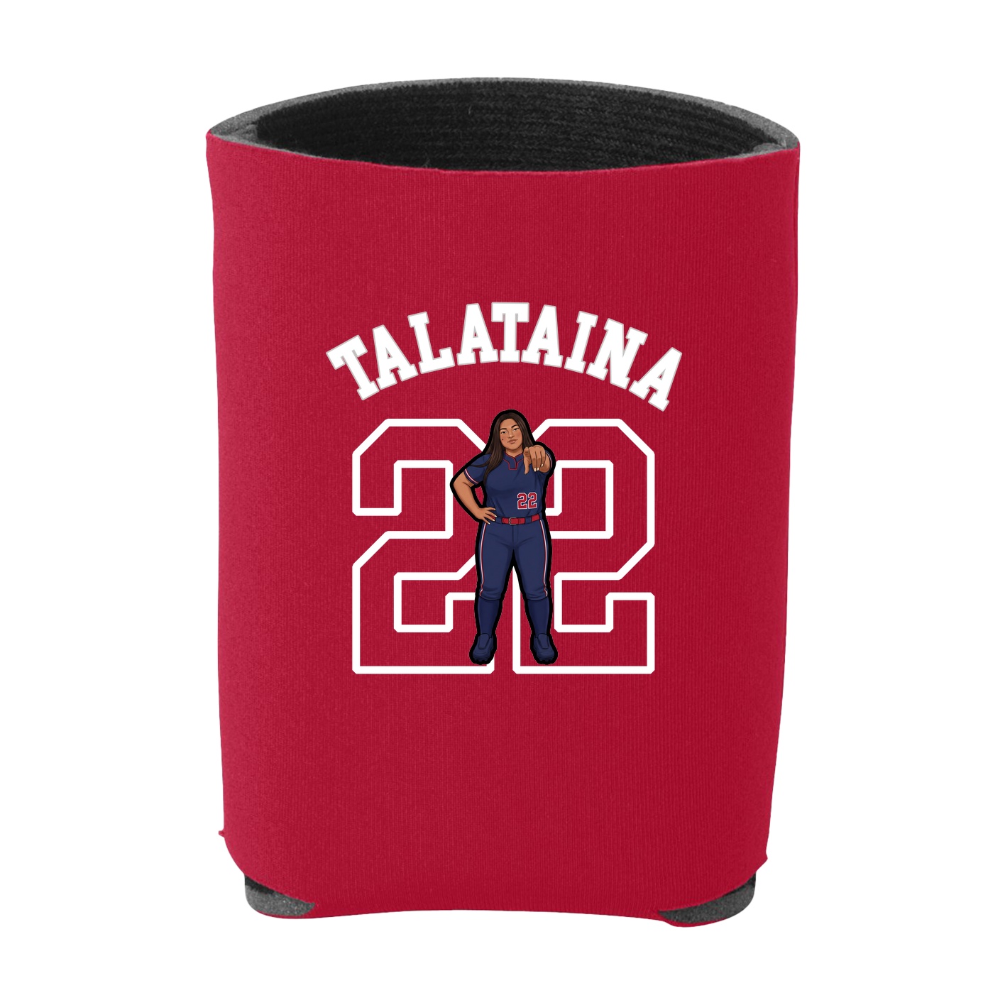 Can Holder — Shirsey Arch in Red