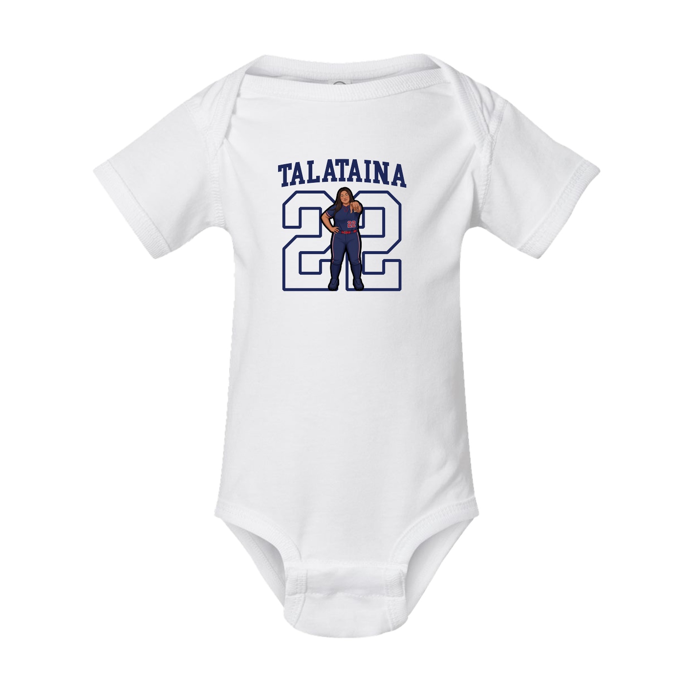 Baby Onesie — Shirsey in White