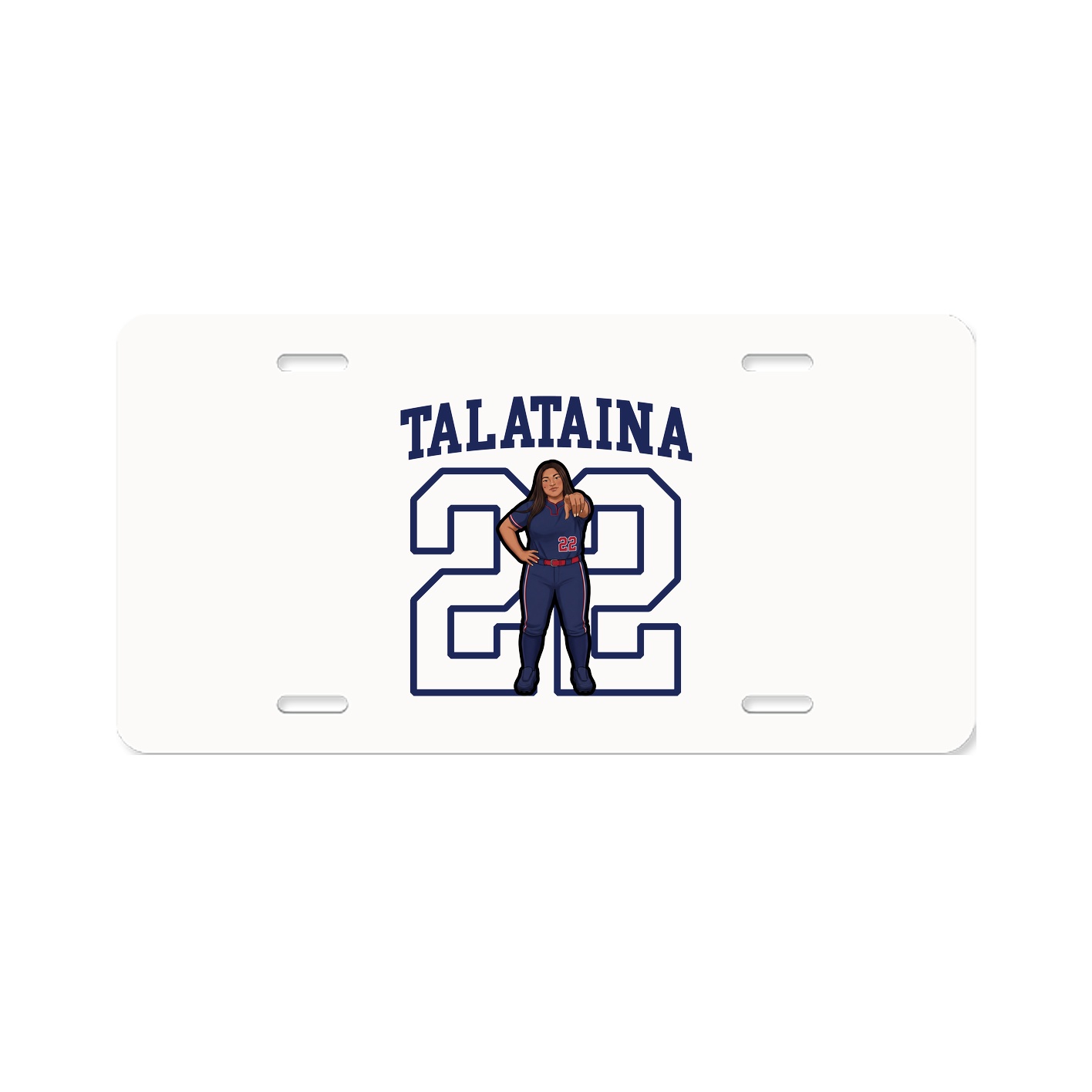 License Plate — Shirsey in Classic