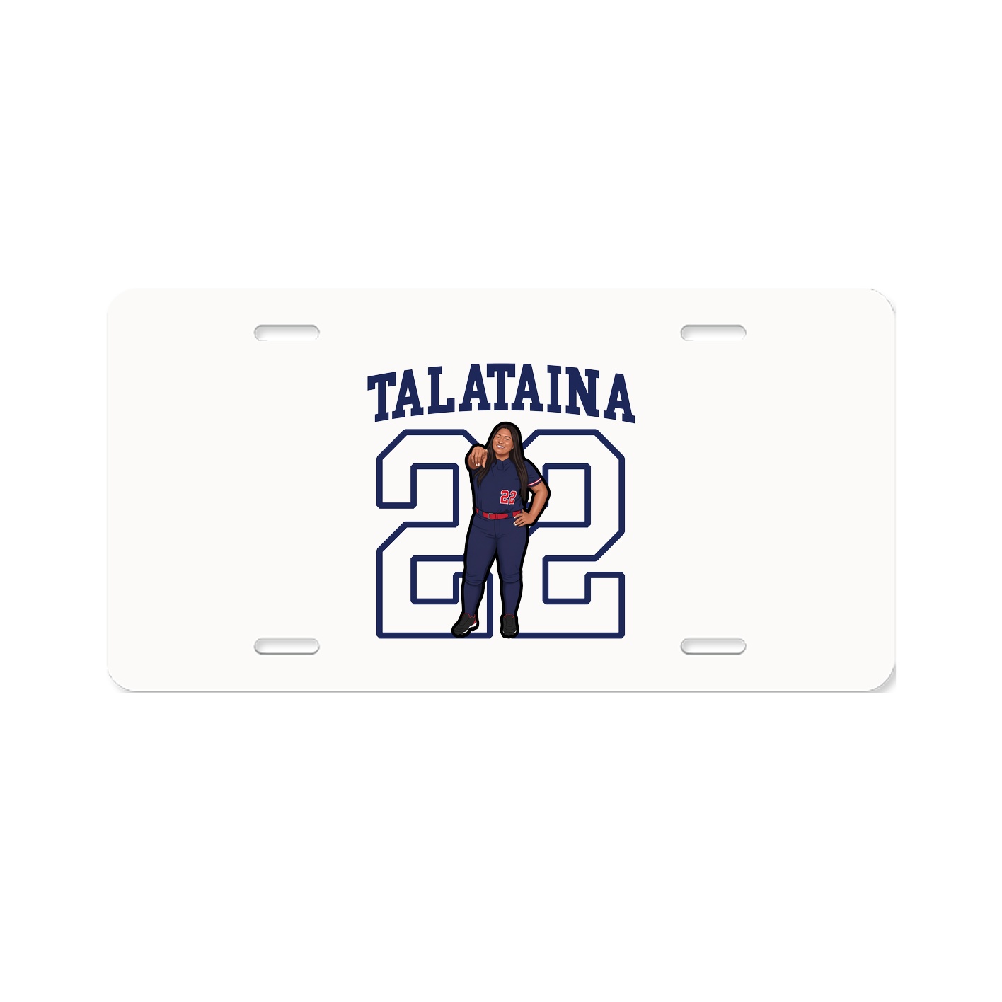 License Plate — Shirsey in Classic