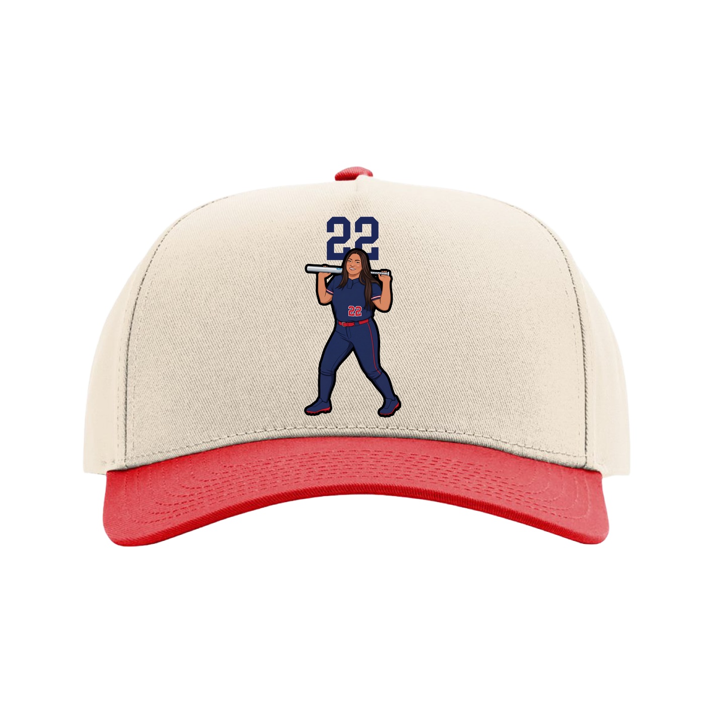 Full Fabric Five-Panel Champ Cap