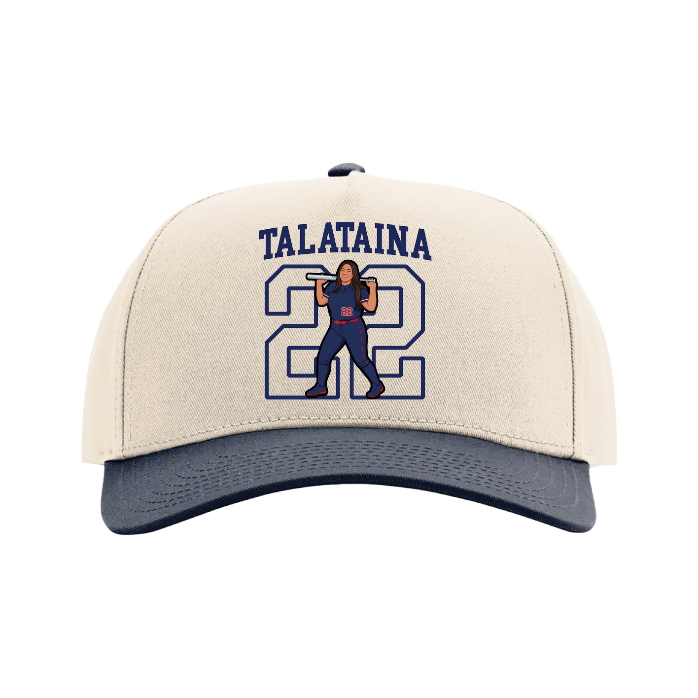 Full Fabric Five-Panel Champ Cap