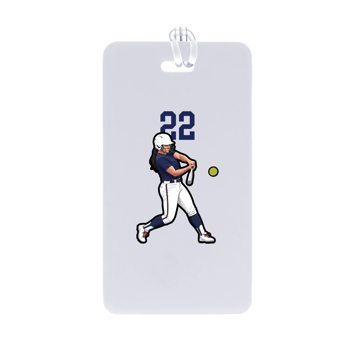 Bag Tag — Number Top in Classic