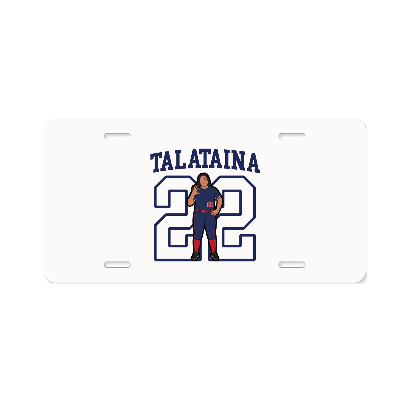 License Plate — Shirsey in Classic