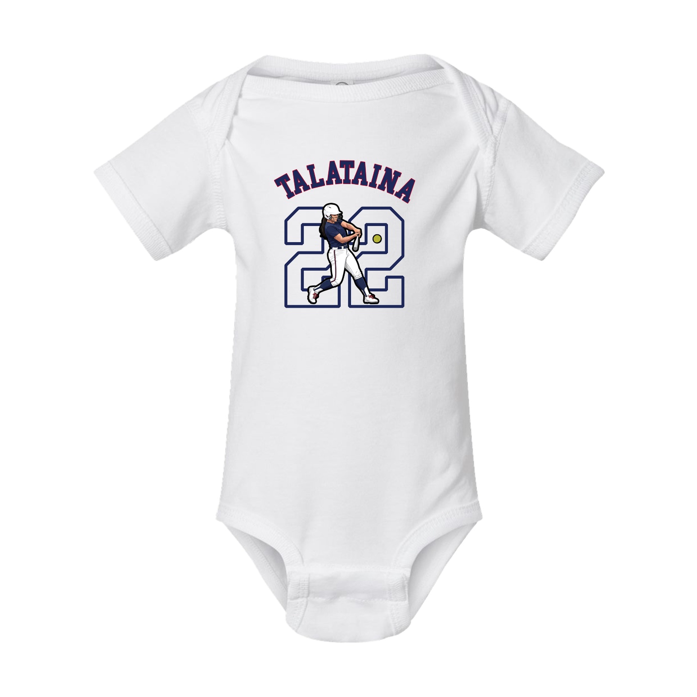 Baby Onesie — Shirsey Arch in White