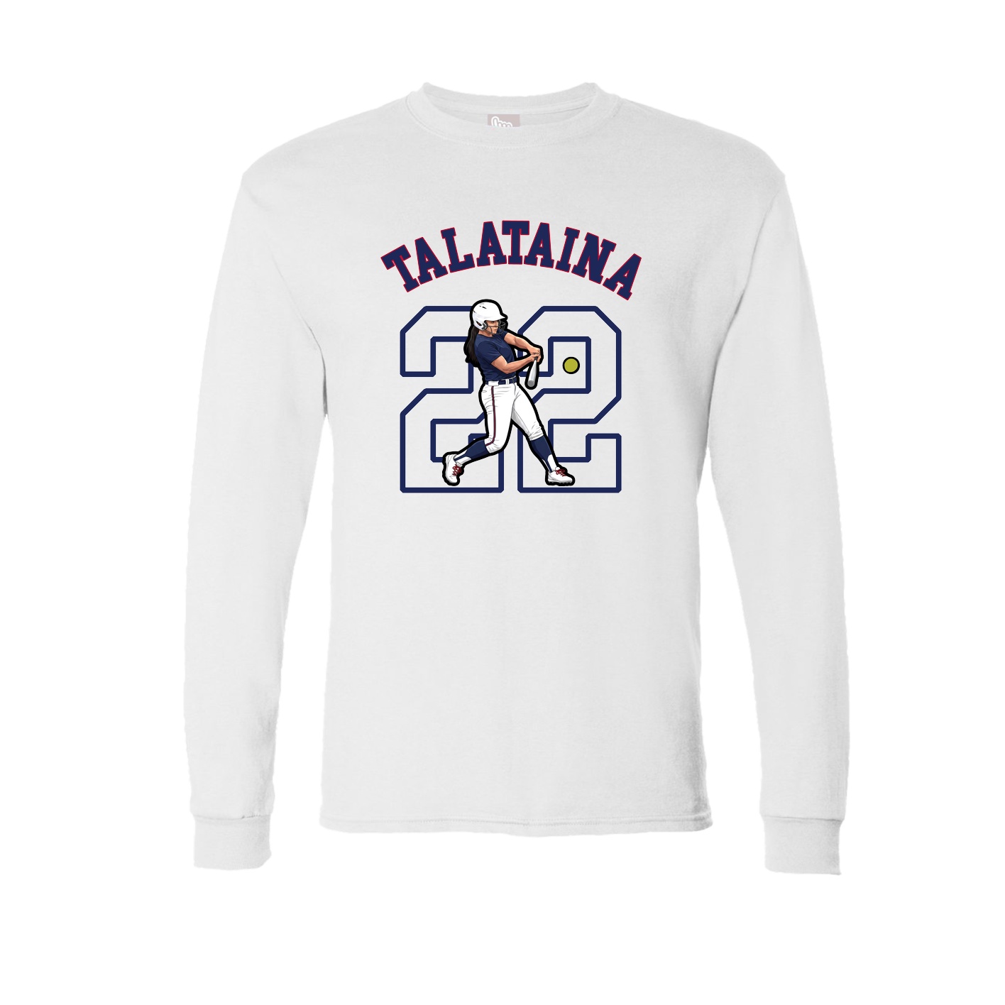 Long Sleeve Tee — Shirsey Arch in White