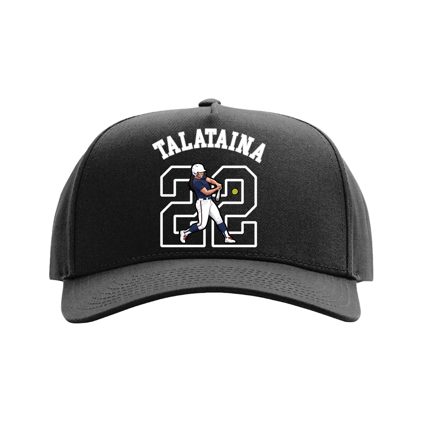 Full Fabric Five-Panel Champ Cap