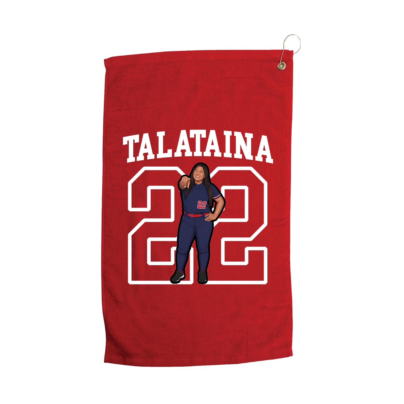 Golf Towel — Shirsey in Red