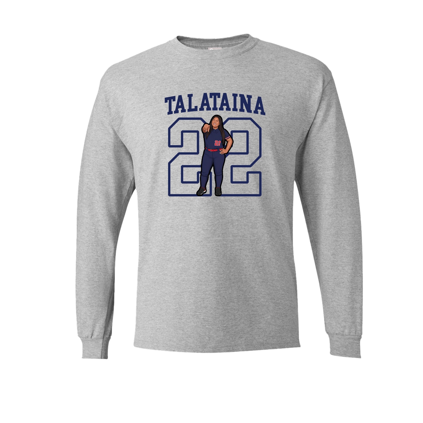 Long Sleeve Tee — Shirsey in Grey