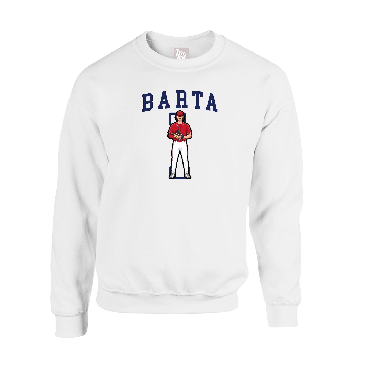 Fleece Crew — Shirsey in White