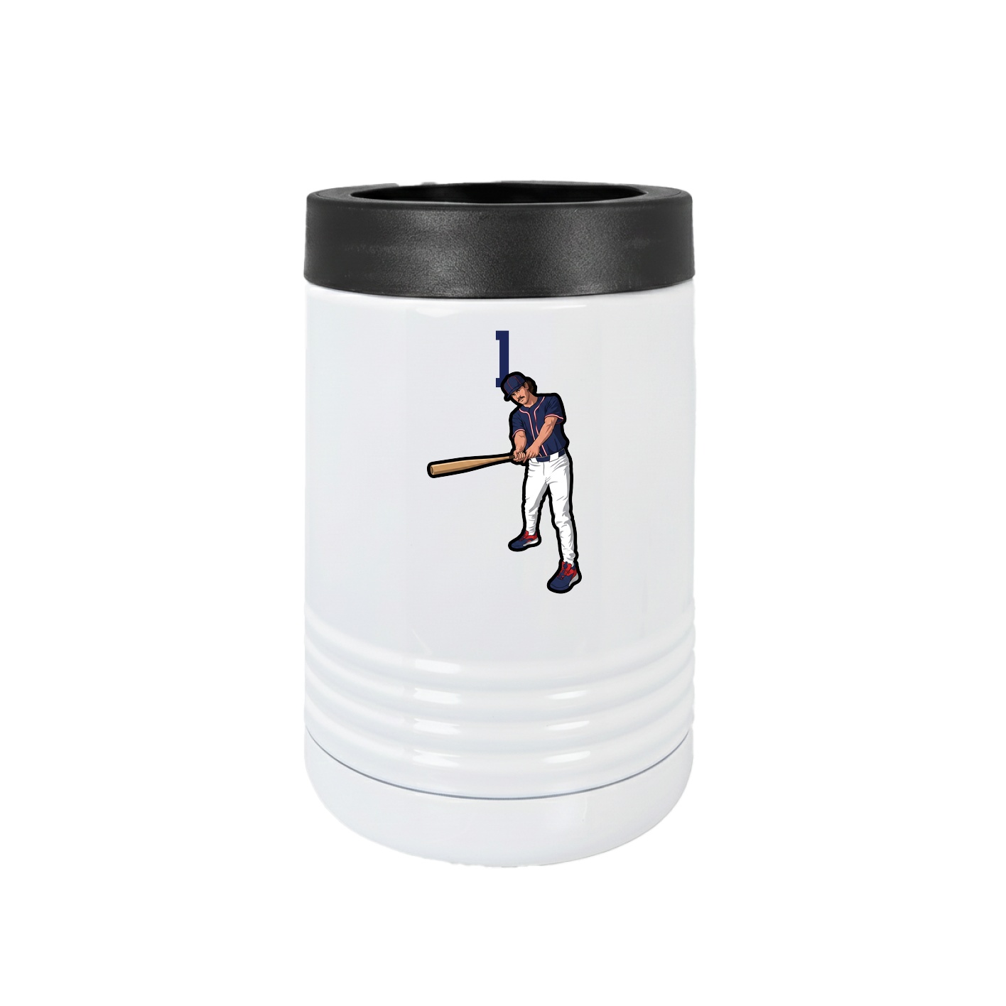 Beverage Holder — Number Top in White