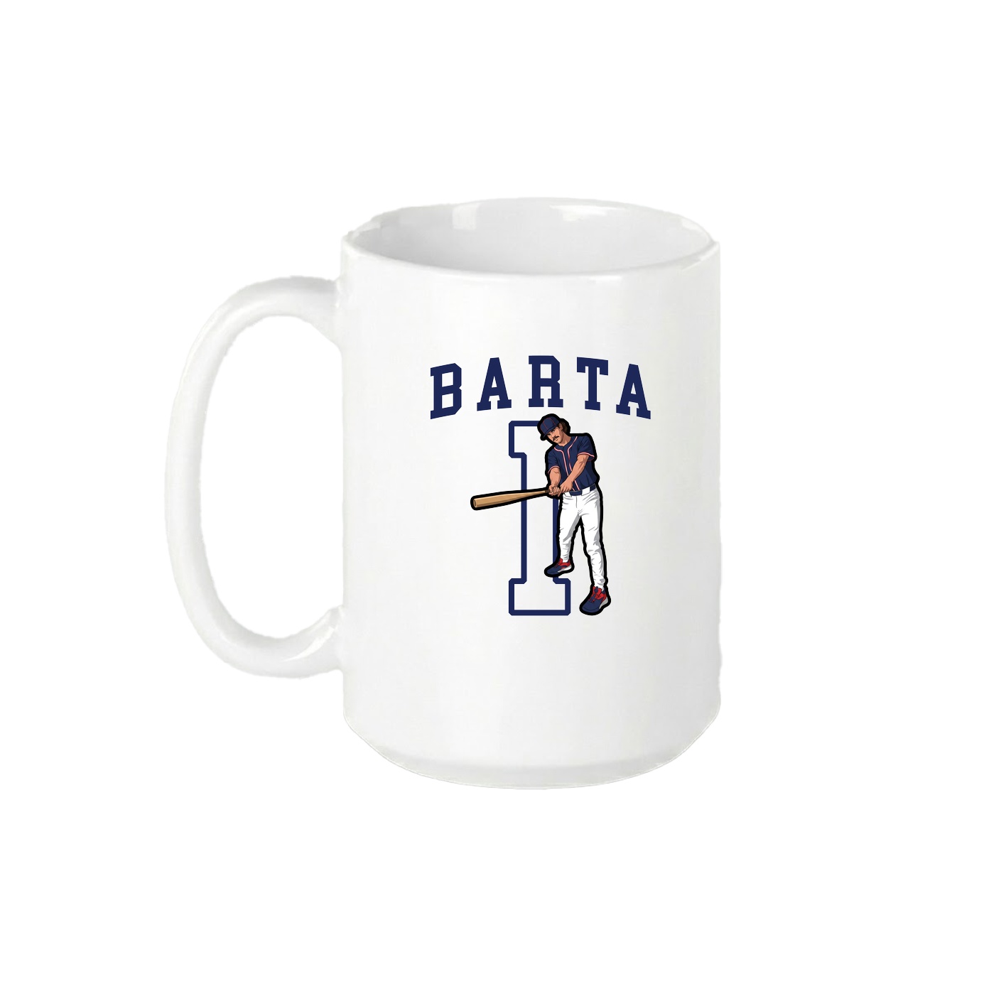 15oz Coffee Mug — Shirsey in White