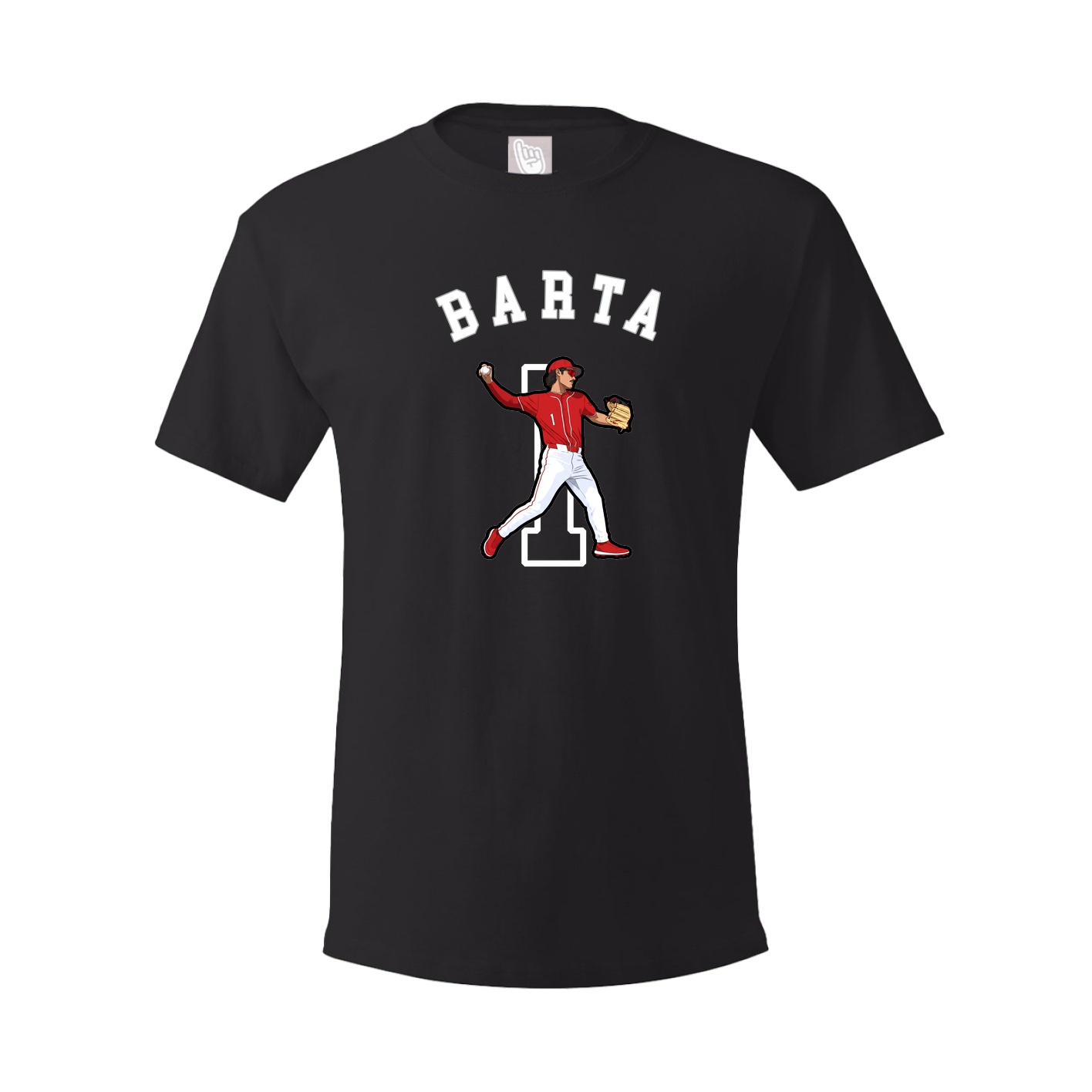Youth Tee — Shirsey Arch in Black