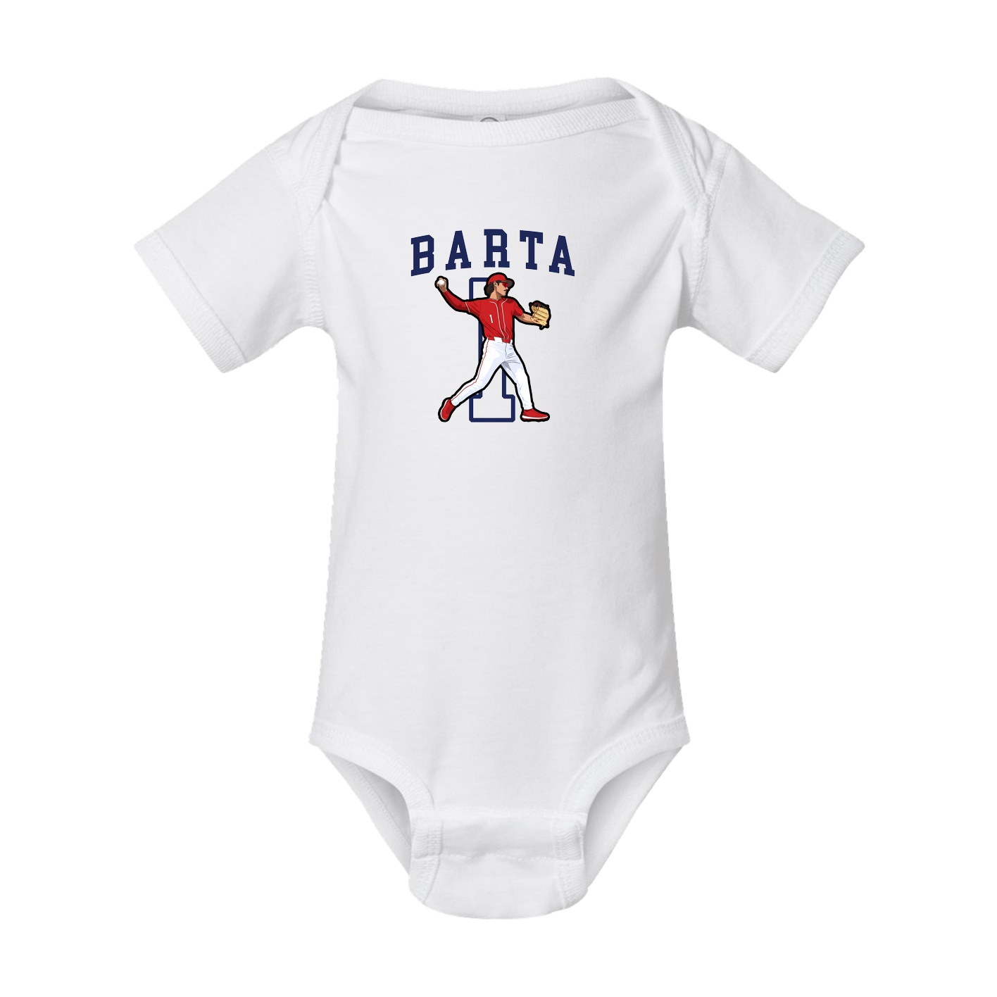 Baby Onesie — Shirsey in White
