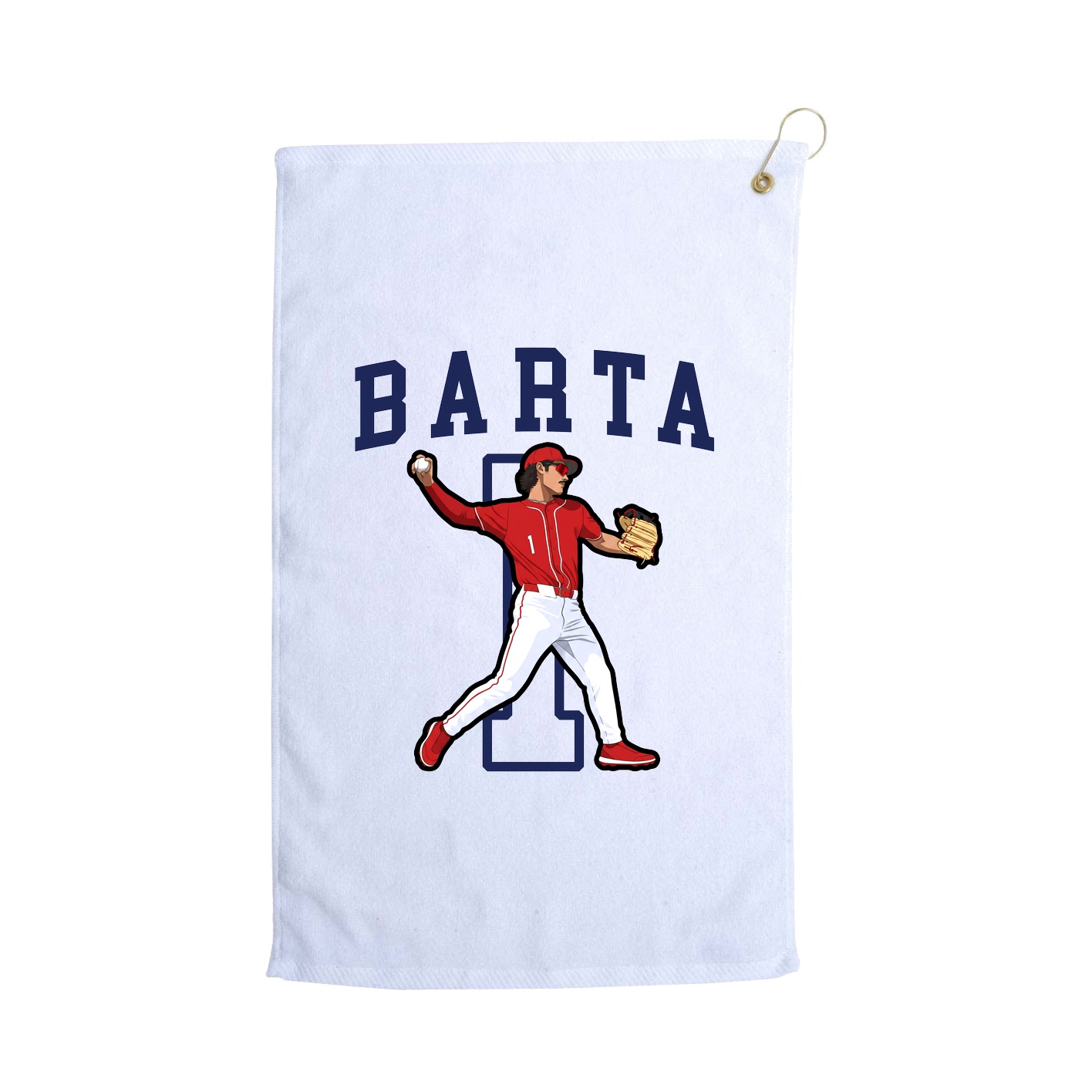 Golf Towel — Shirsey in White