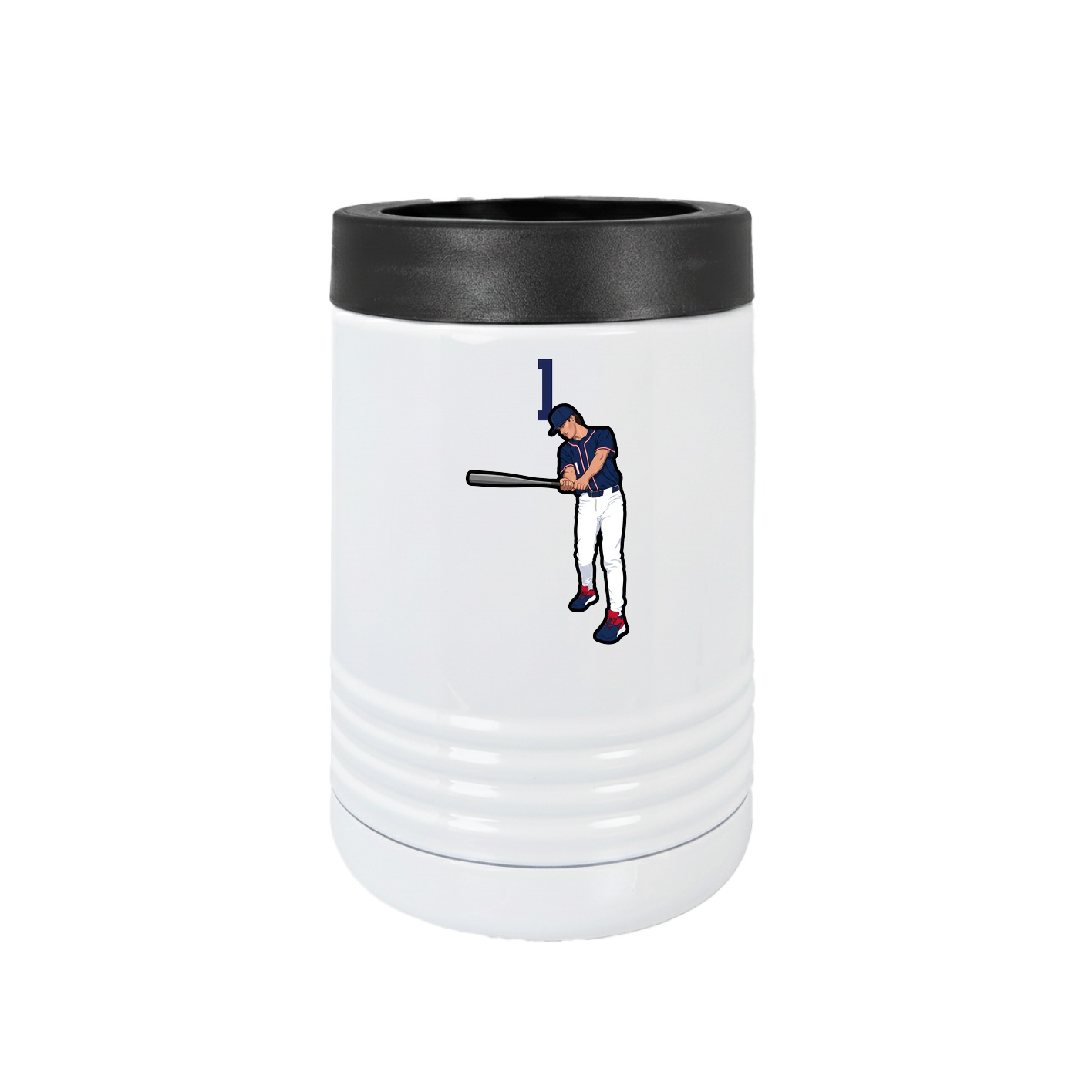 Beverage Holder — Number Top in White
