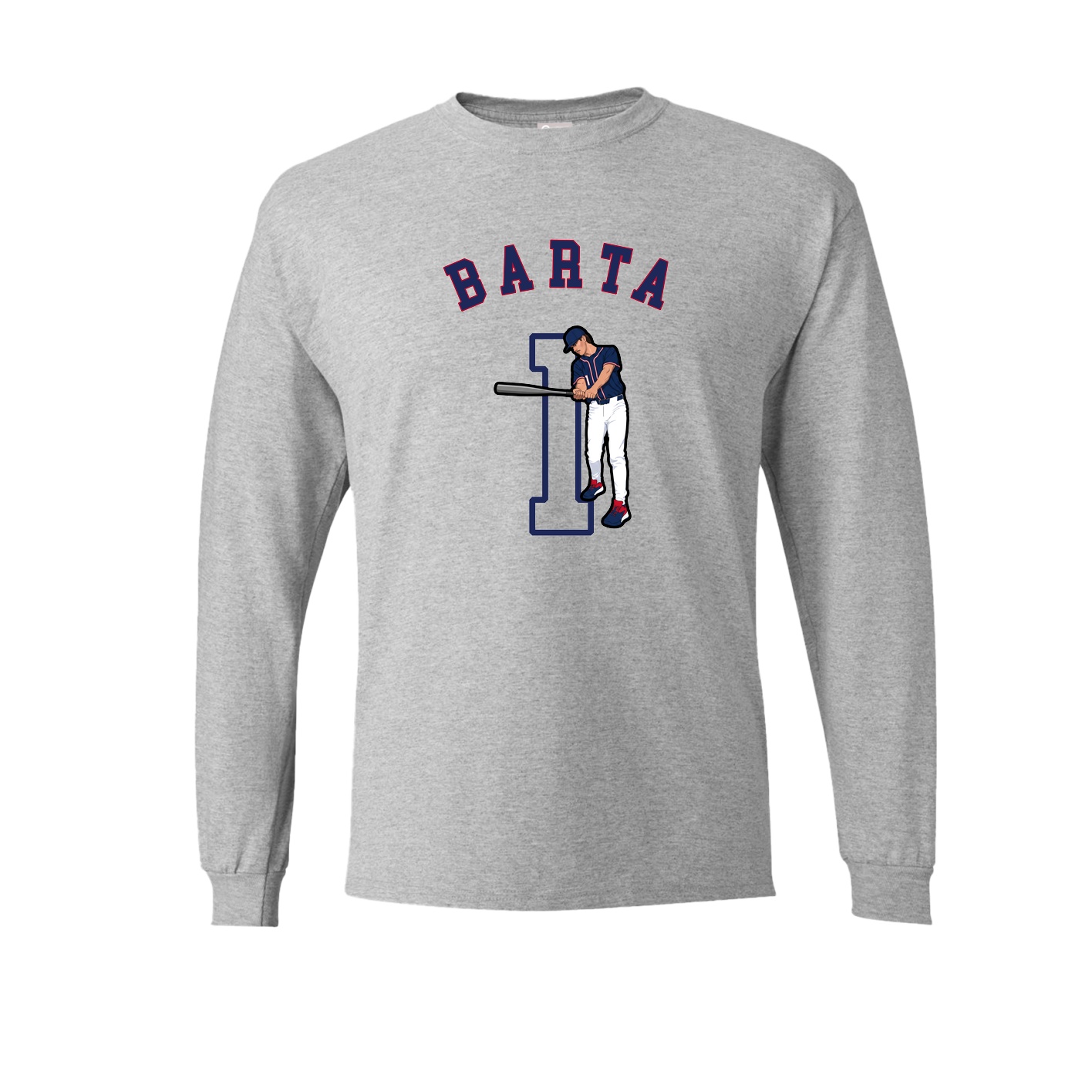 Long Sleeve Tee — Shirsey Arch in Grey