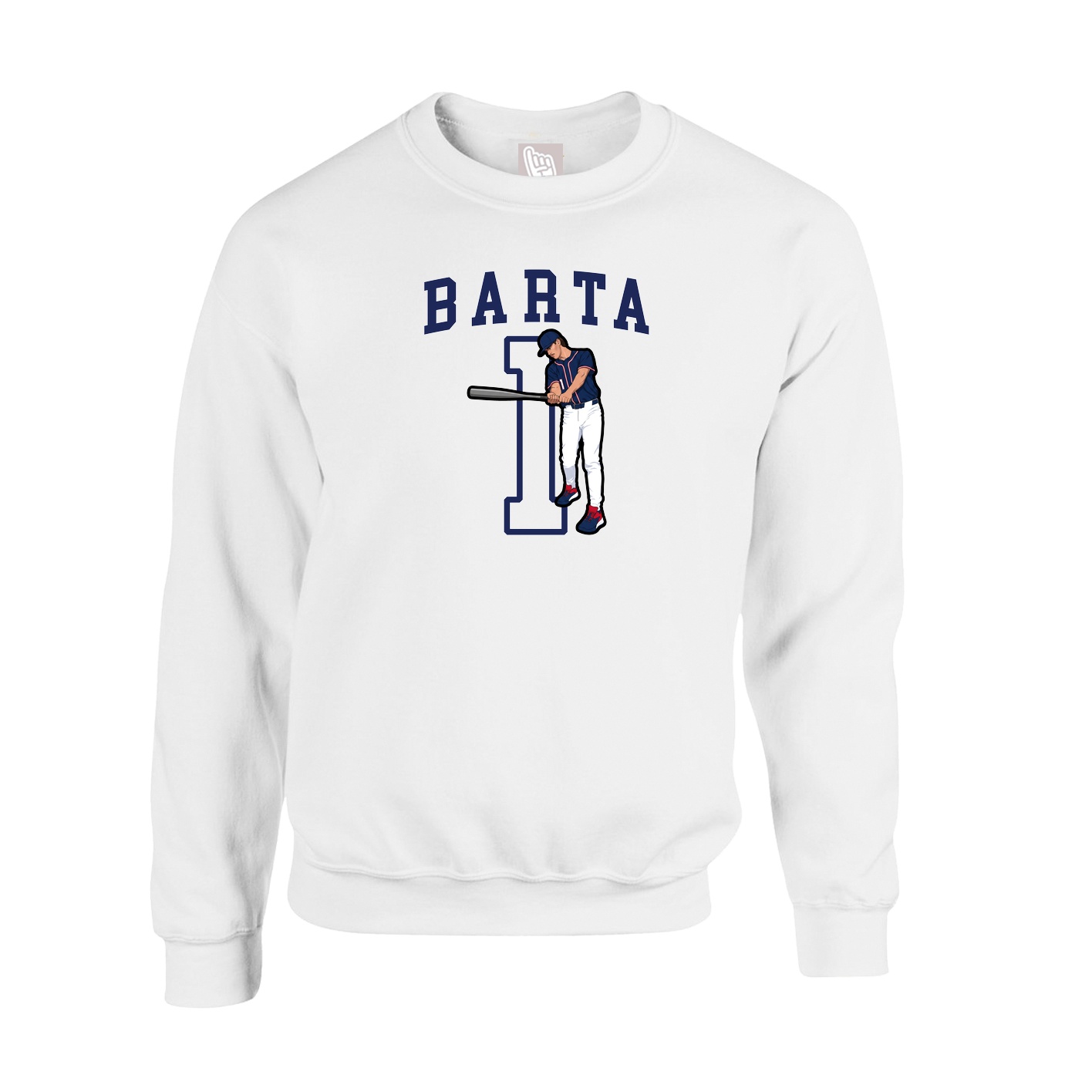 Fleece Crew — Shirsey in White