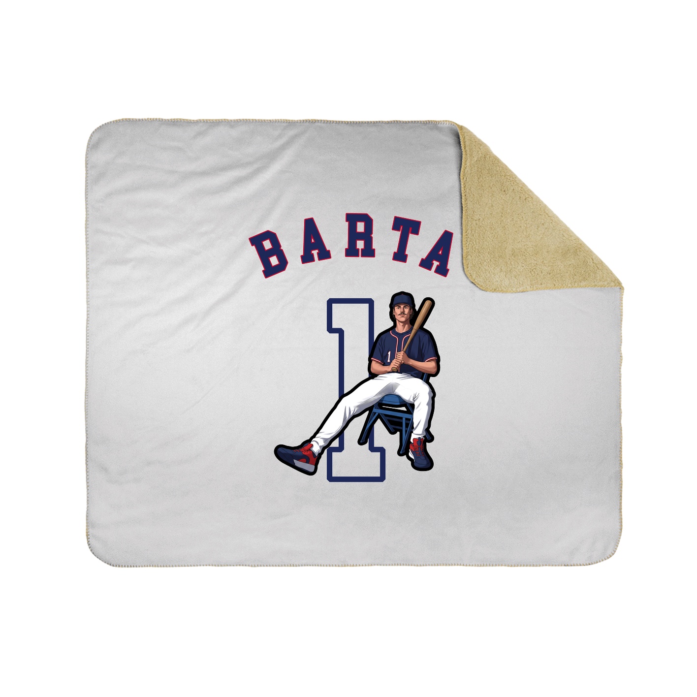 Throw Blanket — Shirsey Arch in White