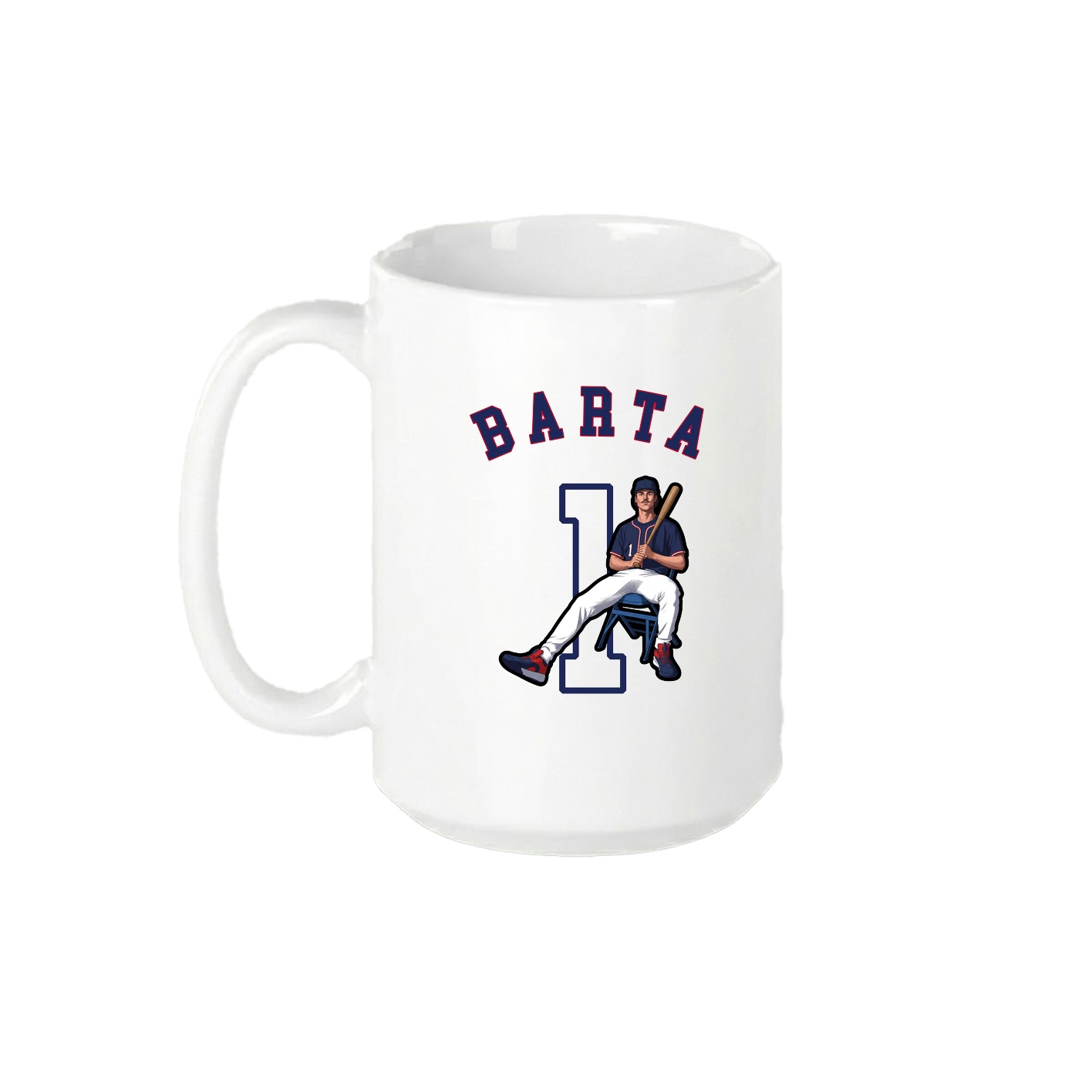 15oz Coffee Mug — Shirsey Arch in White