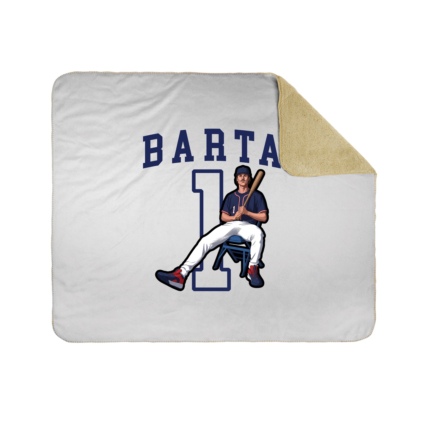 50x60 Sherpa Lined Throw Blanket