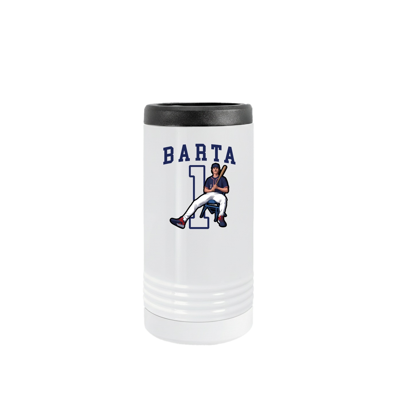 Slim Beverage Holder — Shirsey in White