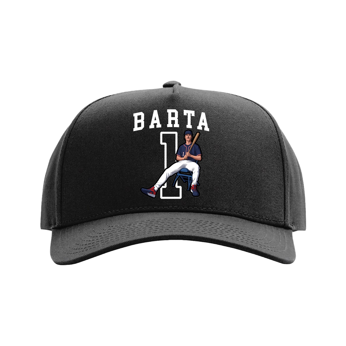 Full Fabric Five-Panel Champ Cap