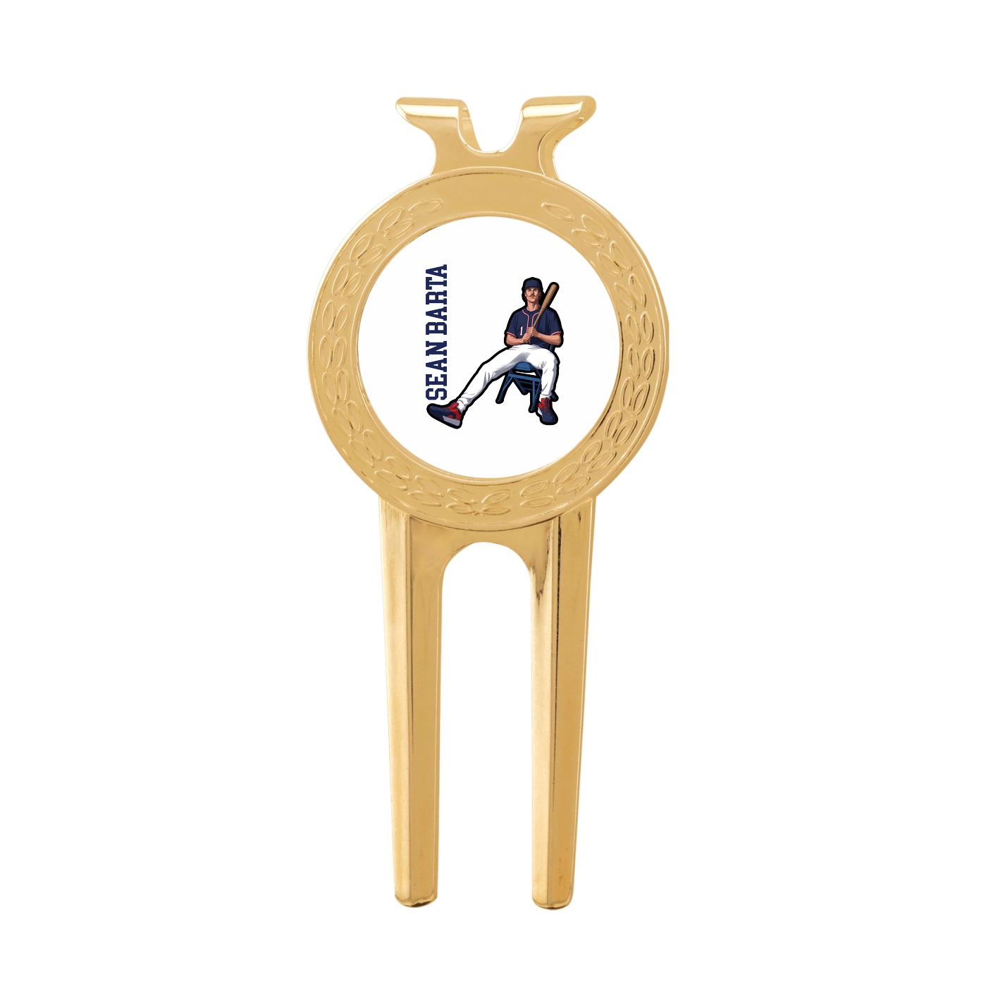 Divot Tool with Ball Marker — Name Vertical in Classic